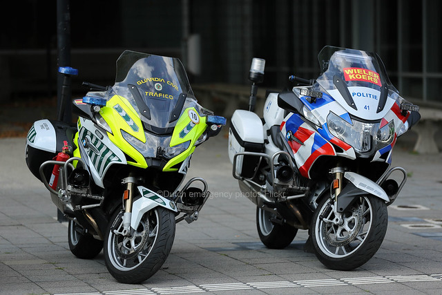 Guardia Civil & Dutch police BMW R1250rt