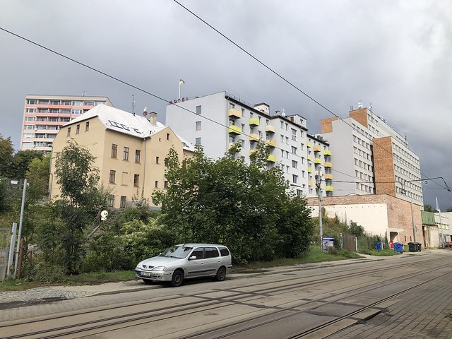 Liberec, Czechia Apartment Blocks & Hotel