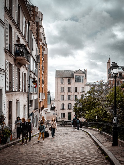Dramatic Skies over Montmartre