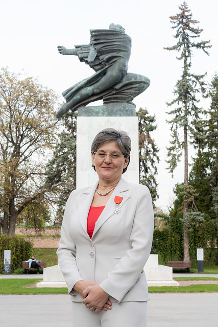 Sneška Quaedvlieg-Mihailović receives ‘La Légion d’Honneur’