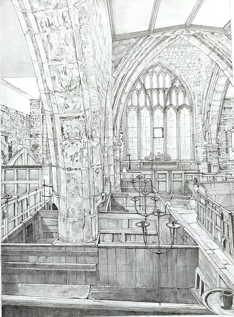 Church of Holy Trinity, Goodramgate, York: The view from the pulpit