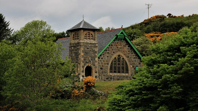 Presbyterian Church, Assynt Free Church Of Scotland, Lochinver, Sutherland, Highlands, Scotland.