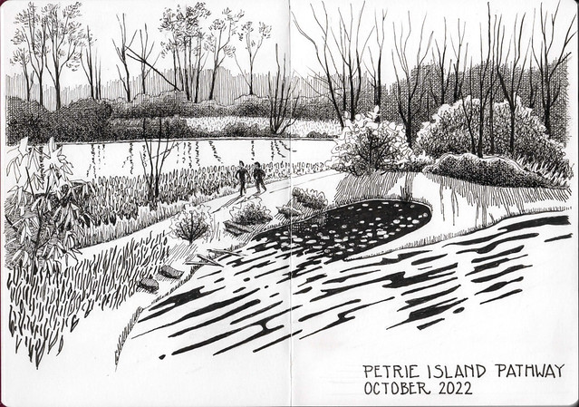 Petrie Island pathway