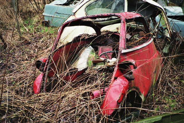 Autofriedhof: BMW Isetta