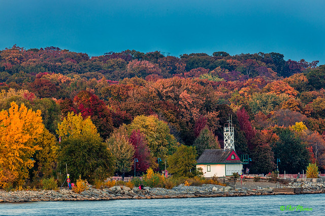 Leuty in full fall regalia