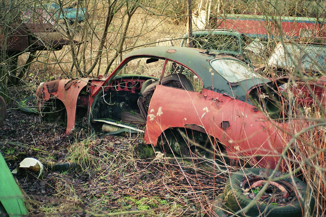 Autofriedhof: Porsche 356 B