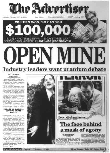 The Advertiser - Tuesday July 12 2005