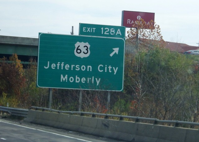 Exit to Jefferson City.