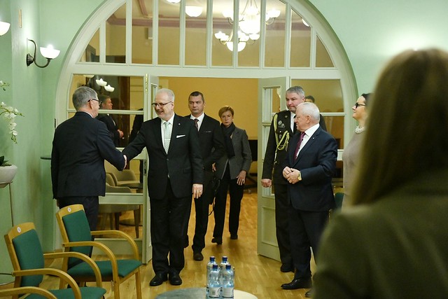 02.11.2022. Valsts prezidents Egils Levits apmeklē Dobeles novadu