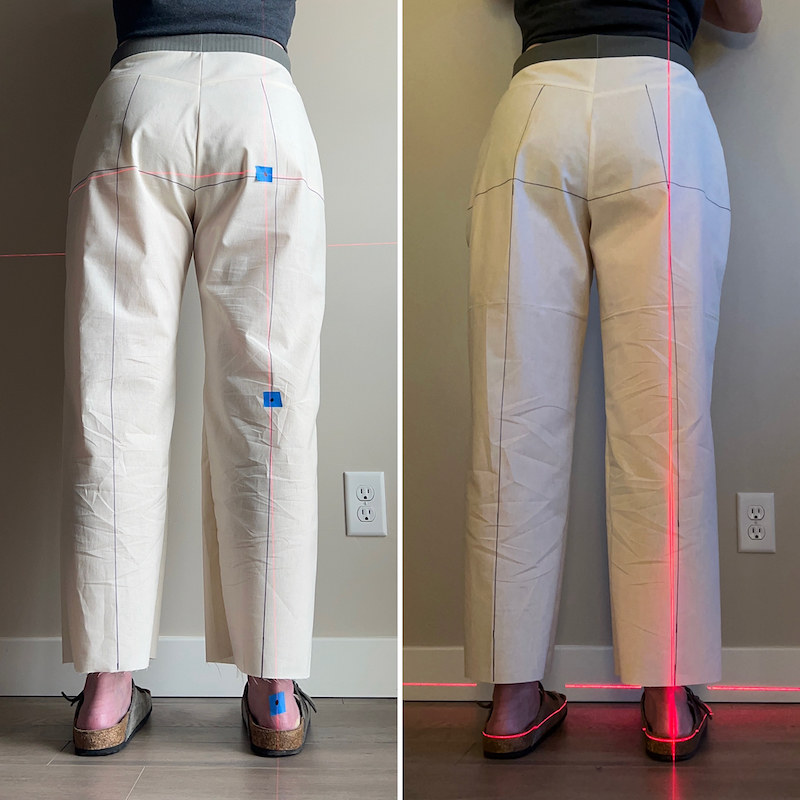 How to Fit Pants With a Laser Level: May Jeans From Make by TFS ...