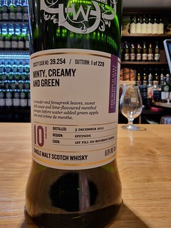 SMWS 39.254 - Minty, creamy and green