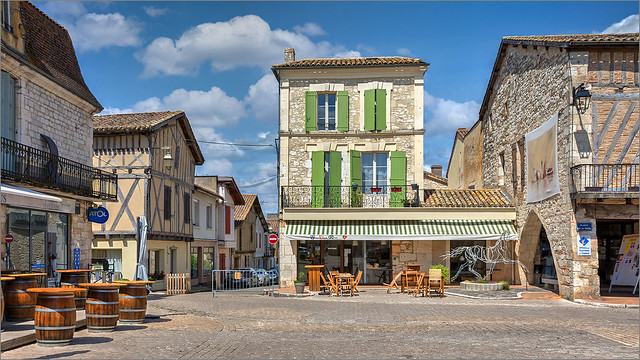 Old village in France