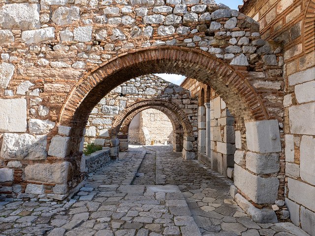 Hosios Loukas monastery, Central Greece, Greece