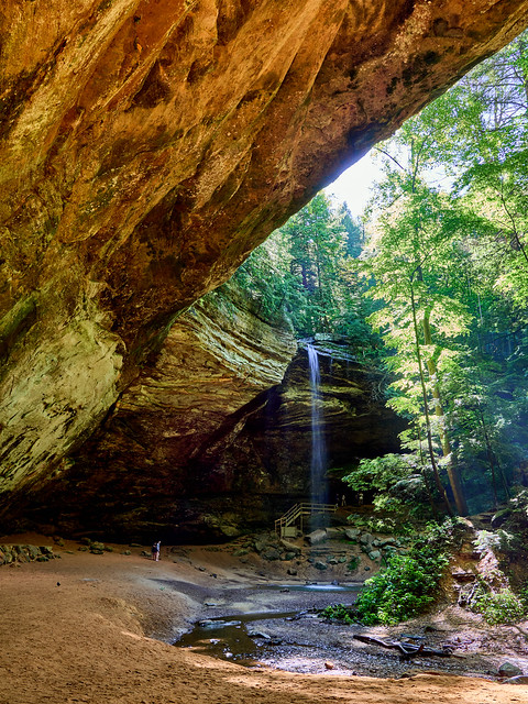 Ash Cave in Hocking Hills, OH