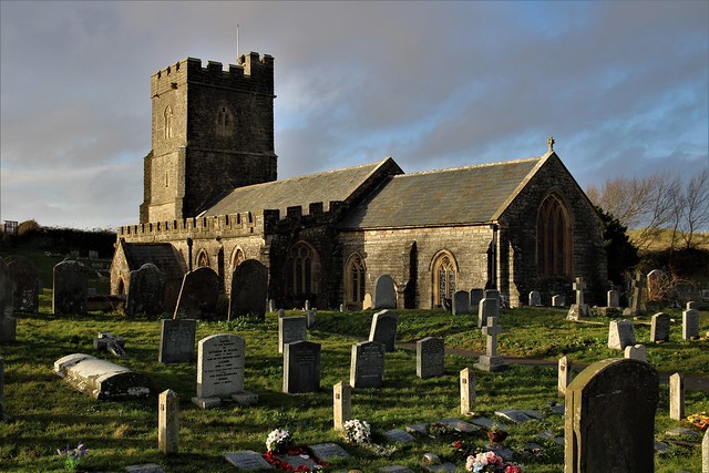 Church Of St. Mary, Berrow, Somerset, England.