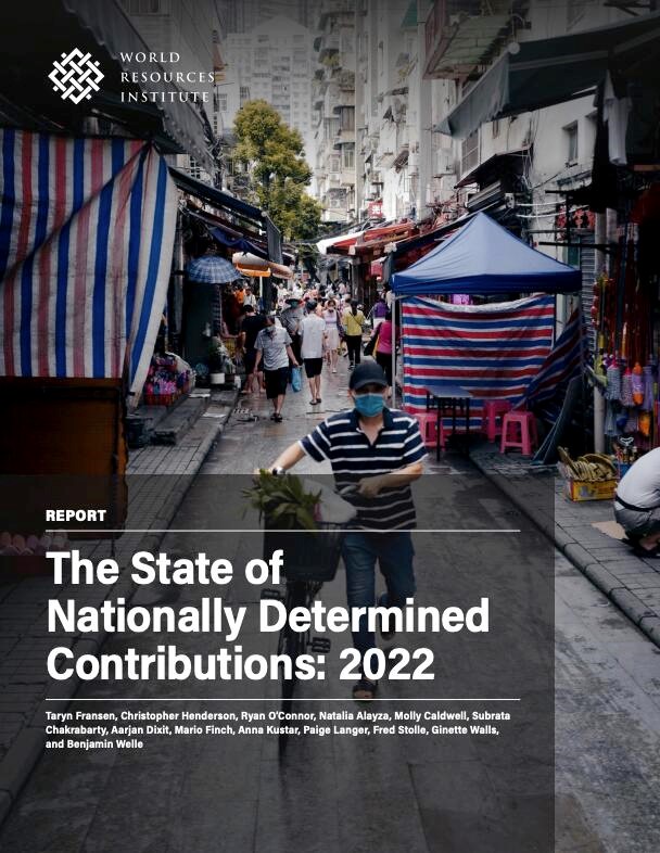 圖片來源：The State of Nationally Determined Contributions: 2022／WRI