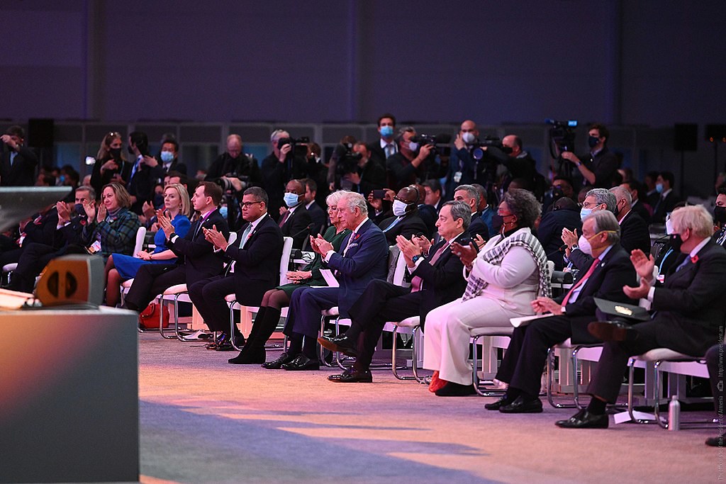 第二十六屆全球氣候變遷大會。圖片來源：Wikimedia