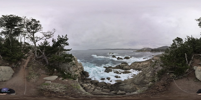 Point Lobos Reserve, North Shore trail walk, Blue Fish Cove