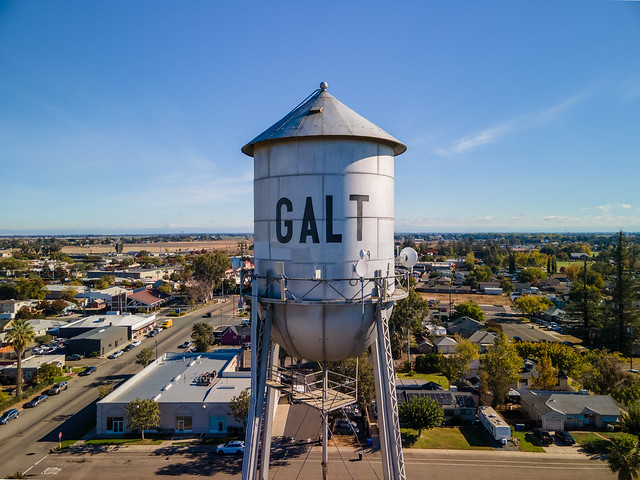 Galt Water Tower, Sacramento County, California