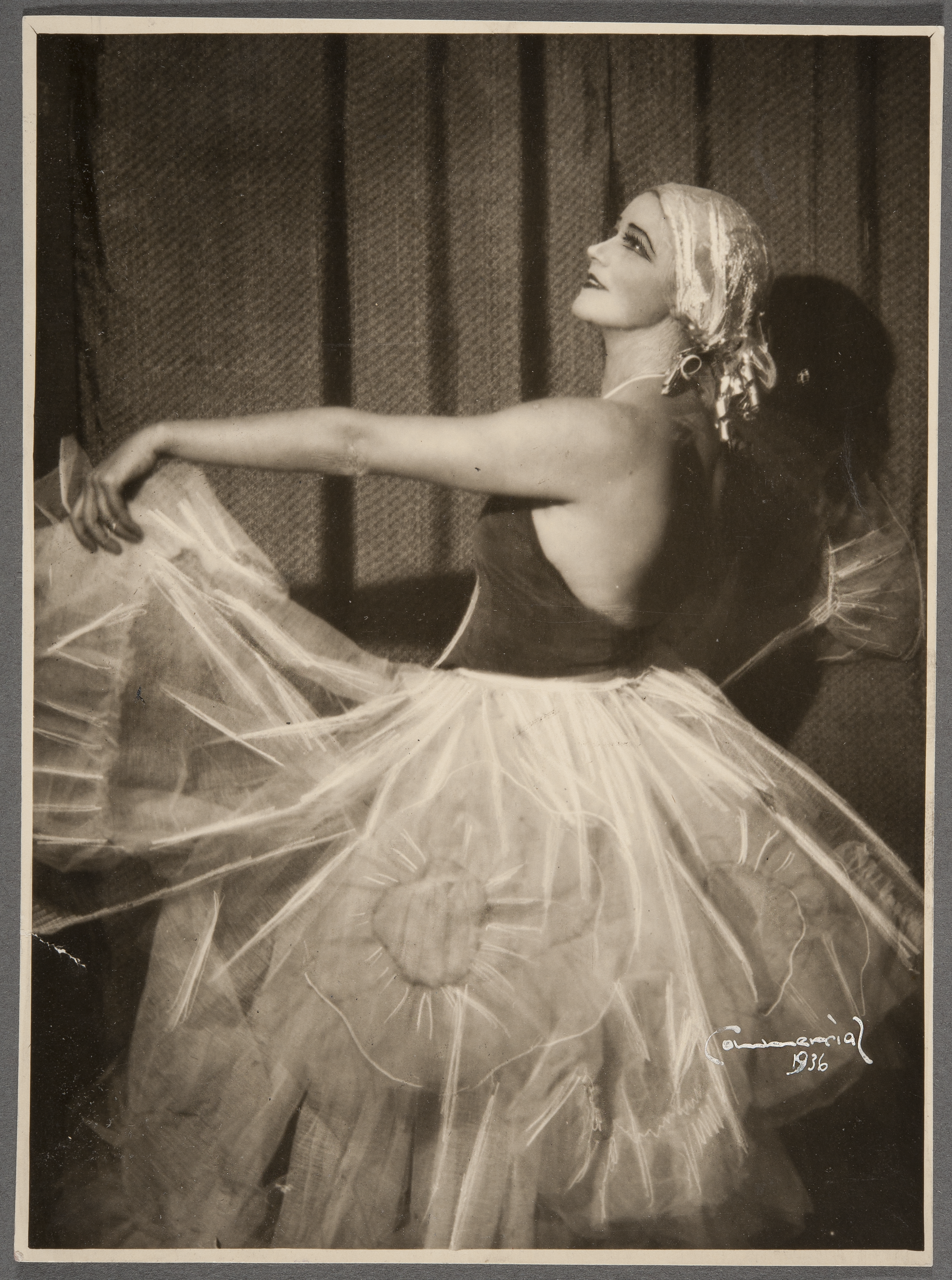 Foto Comercial :: tanssija ja koreografi Edith von Bonsdorff, 1936. | src FHA ~ Museovirasto