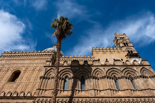 Cathedral of Palermo and sky