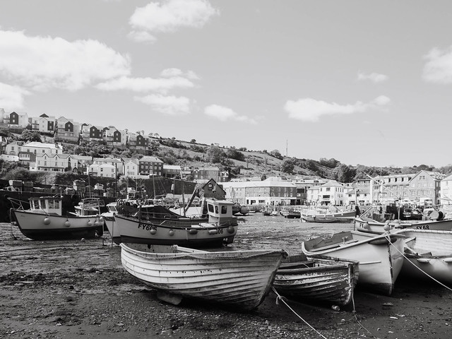 Down at Mevagissey Harbour