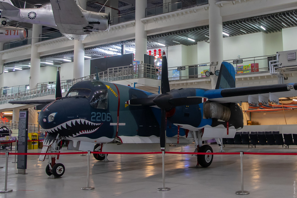 Republic of China (Taiwan) Air Force Grumman S-2T Tracker 2206, Aviation Education Exhibition Hall, Taiwan