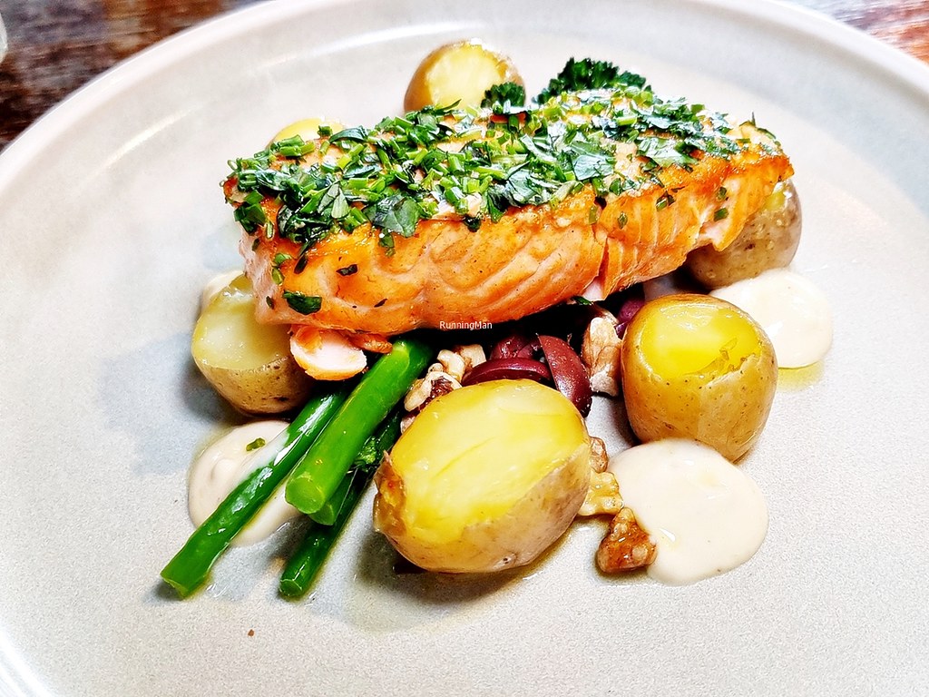 Poached Fillet Of Salmon