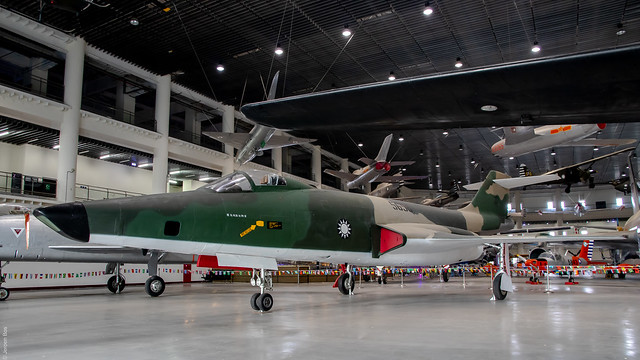 Republic of China (Taiwan) Air Force McDonnell RF-101A Voodoo 5658/041506, Aviation Education Exhibition Hall, Taiwan