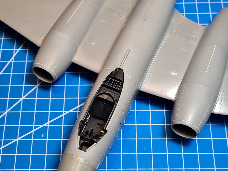 Woomera Meteor U. Mk.21A – 1/48 Airfix F.8 + Red Roo Conversion ...