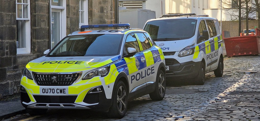 OU70 CWE  &  LJ18 EXR - British Transport Police