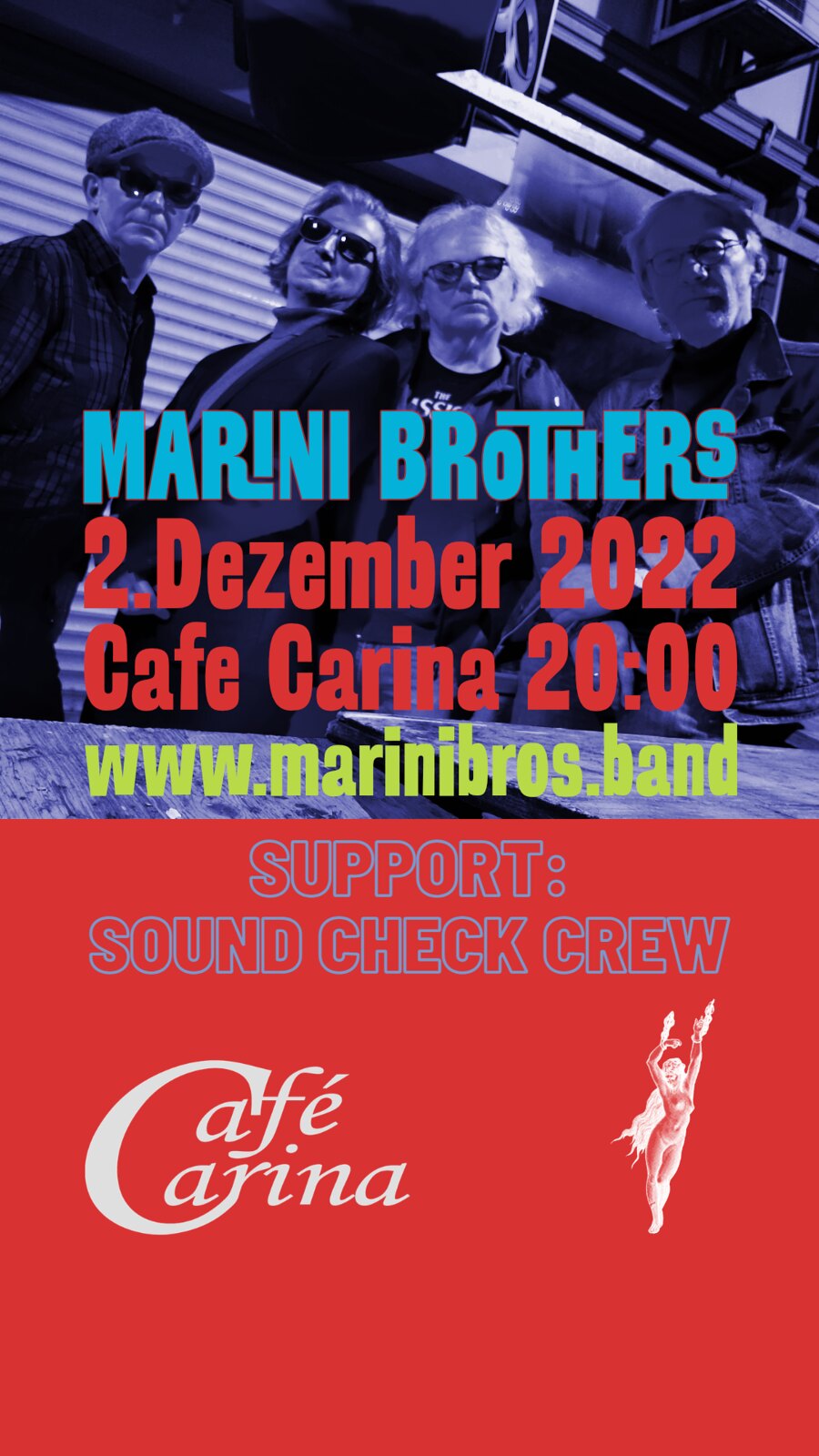 MARINI BROTHERS LIVE   support center for desease control