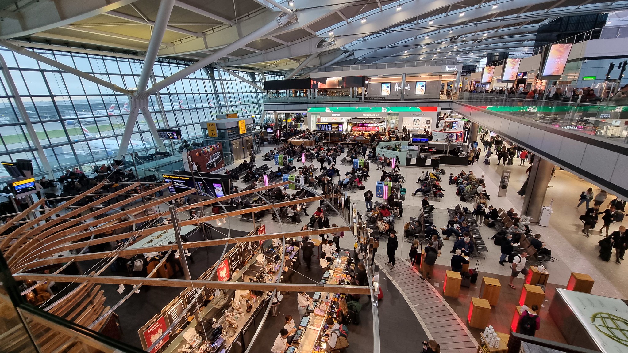 A view of Heathrow T5