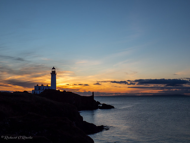 Turnberry lighthouse sunset
