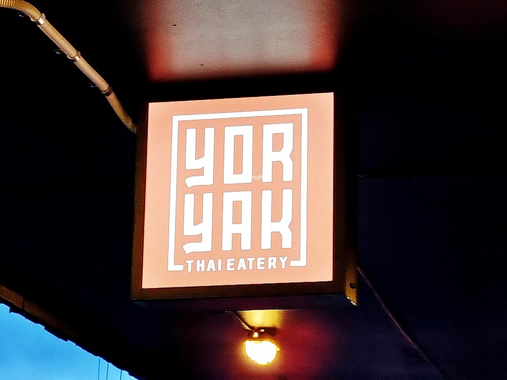 Yor Yak Thai Eatery Signage