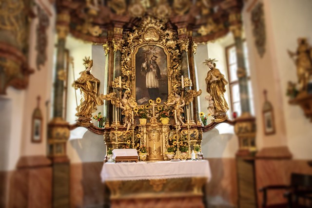 Altar der Kirche Waldenstein im Lavanttal