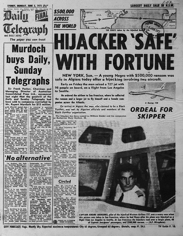 Packer sells Daily Telegraph June 5 1972 daily telegraph 1