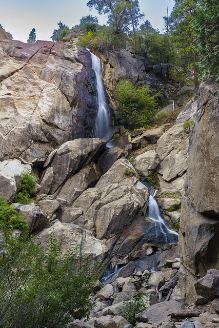 Grizzly Falls in Kings Canyon National Park