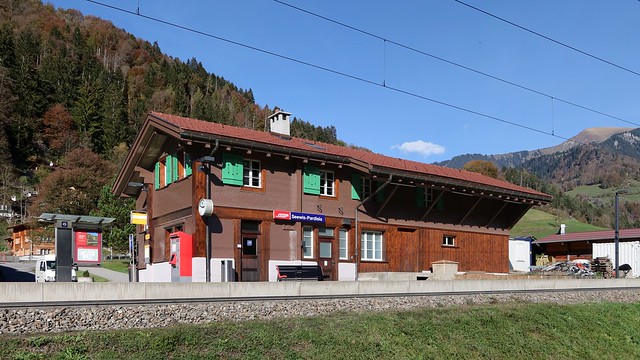 Seewis-Pardisla Station RhB