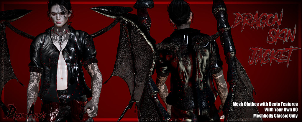 Dark Agony – Dragon Skin Jacket