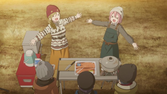 Kagamihara Nadeshiko (from laid-back camp movie) by foo00oo on