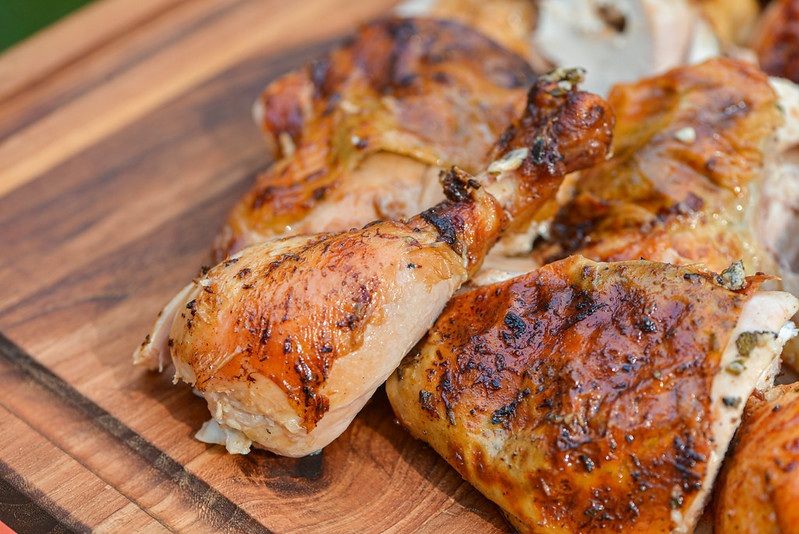 Garlic-Herb Rotisserie Chicken