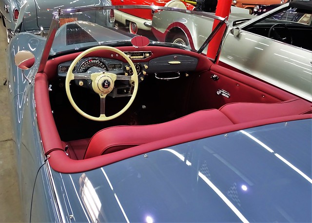 20221105 -- 1955 Sunbeam-Talbot Alpine Mark III at the Tucson Auto Museum (1)