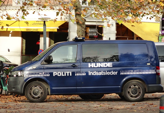 Danish Police Dog squad 2010 VW Transporter 2.0TDi AW51707 is one I havent seen before