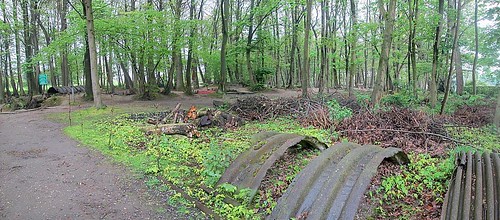 View of Trenches, Hill 62 Museum, Sanctuary Wood
