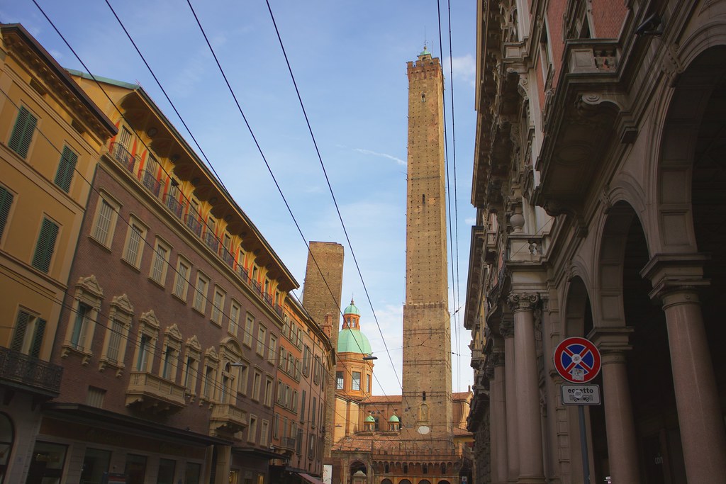 Las dos torres de Bolonia
