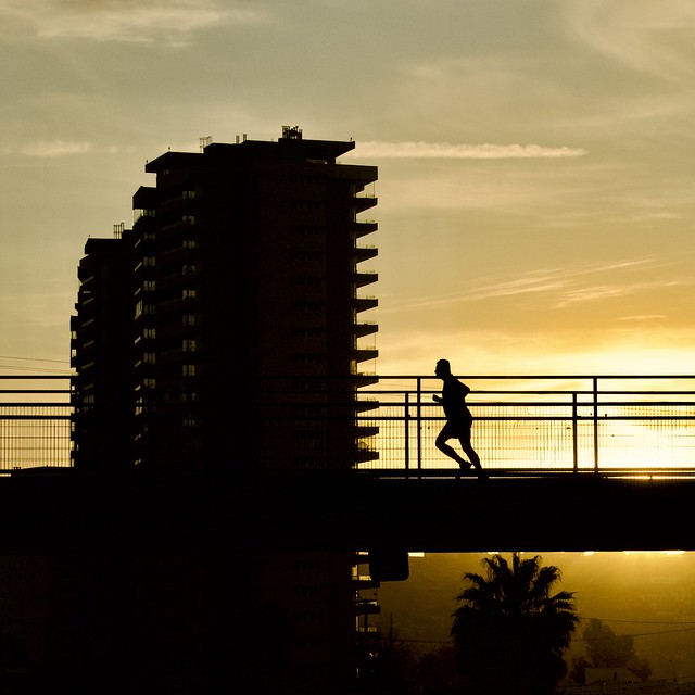 Sunset runner
