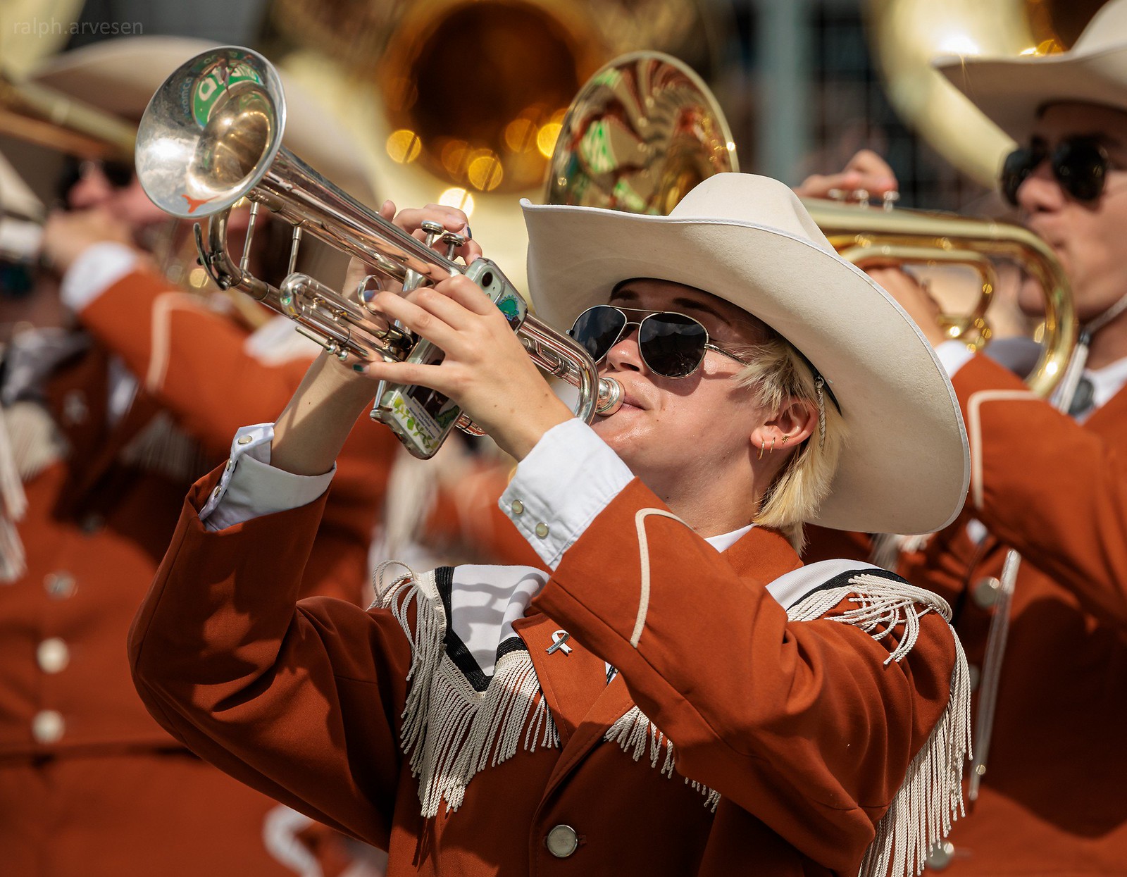 F1 / University of Texas Longhorn Band | Texas Review | Ralph Arvesen