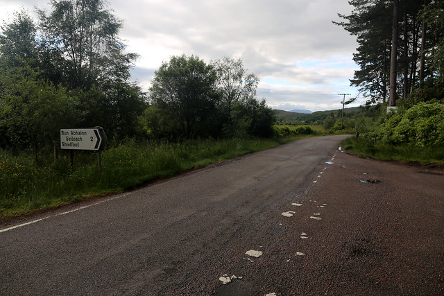 A861 Shielfoot junction