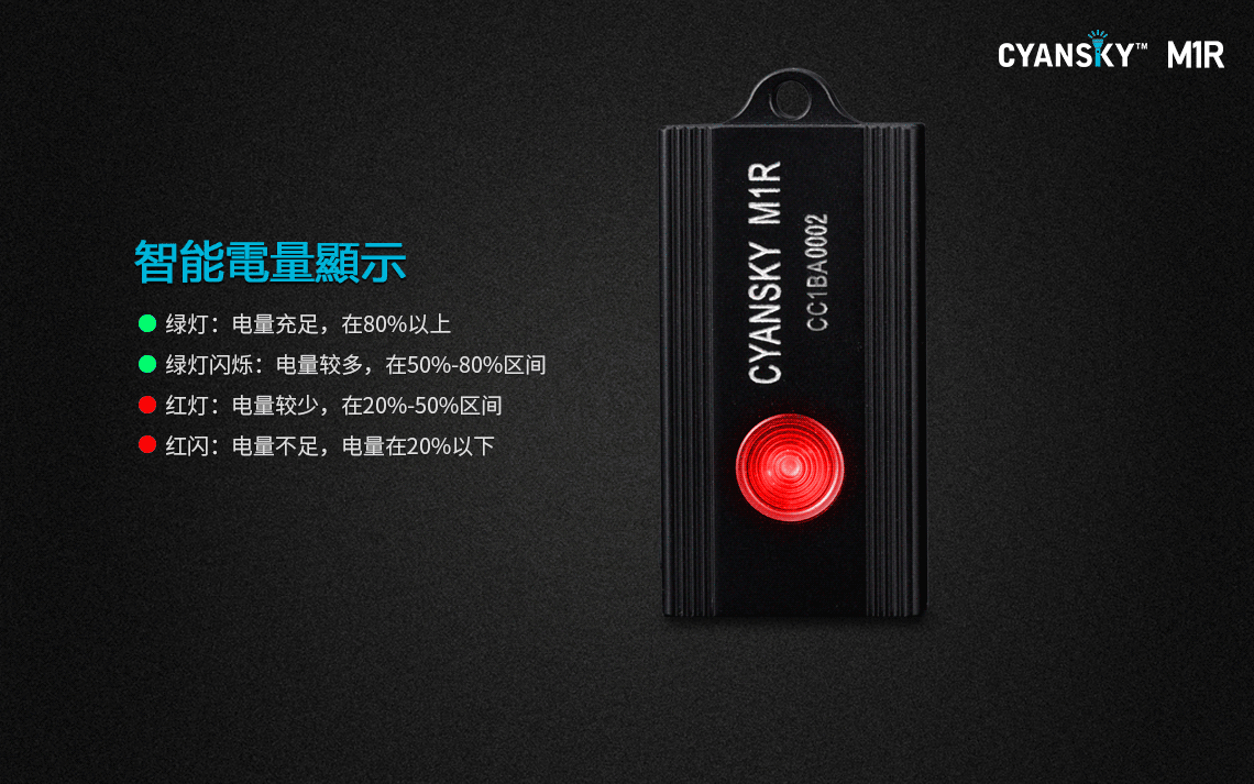 gif2-【錸特光電】M1R 200流明 可充電LED鑰匙燈 USB-C EDC手電筒 紅光 UV光 100mW IPX8 防水 (2)